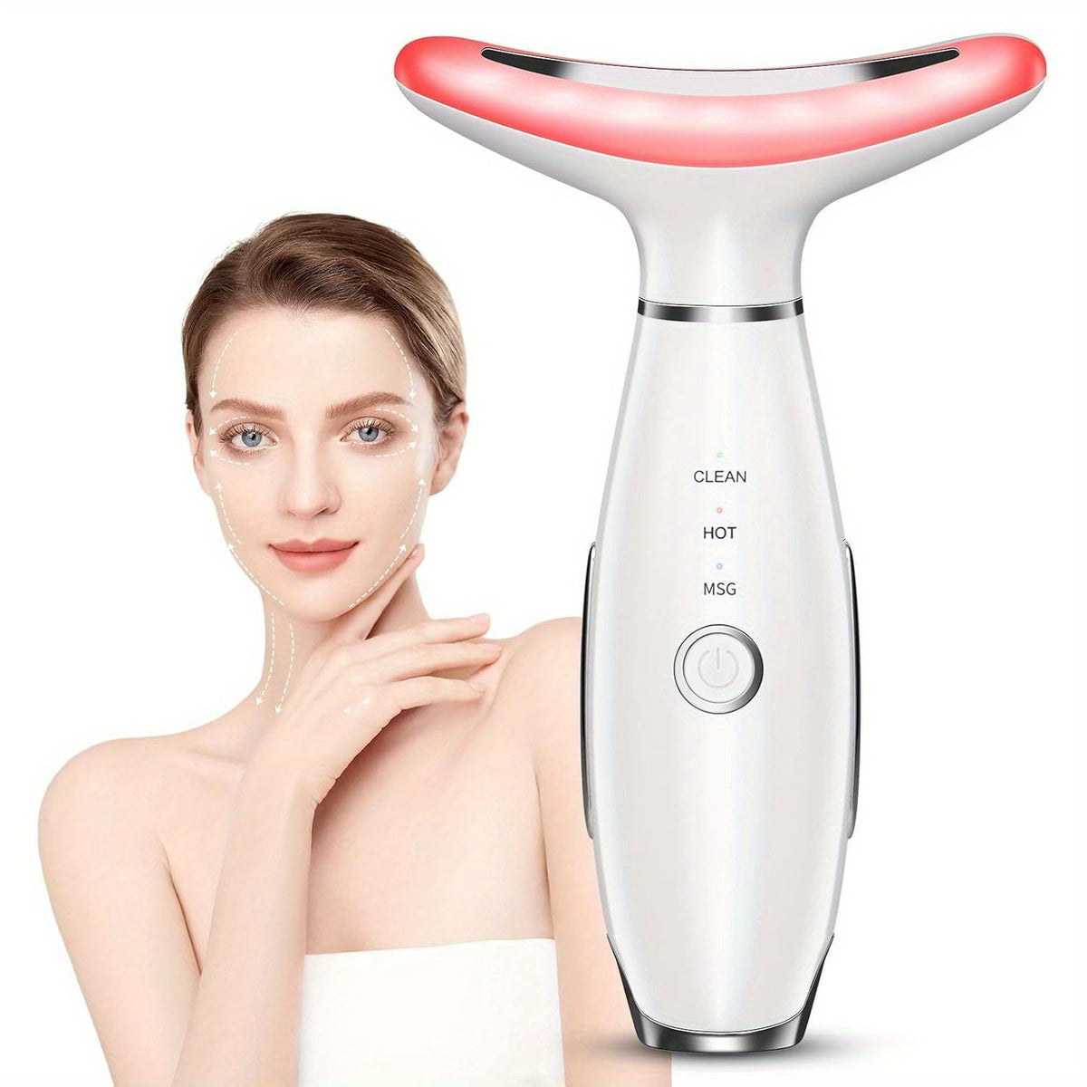MIVORA SculptNeck™ – Masseur Visage & Cou 3-en-1