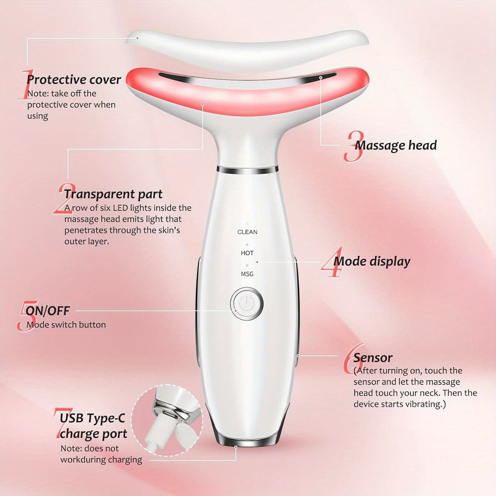 MIVORA SculptNeck™ – Masseur Visage & Cou 3-en-1
