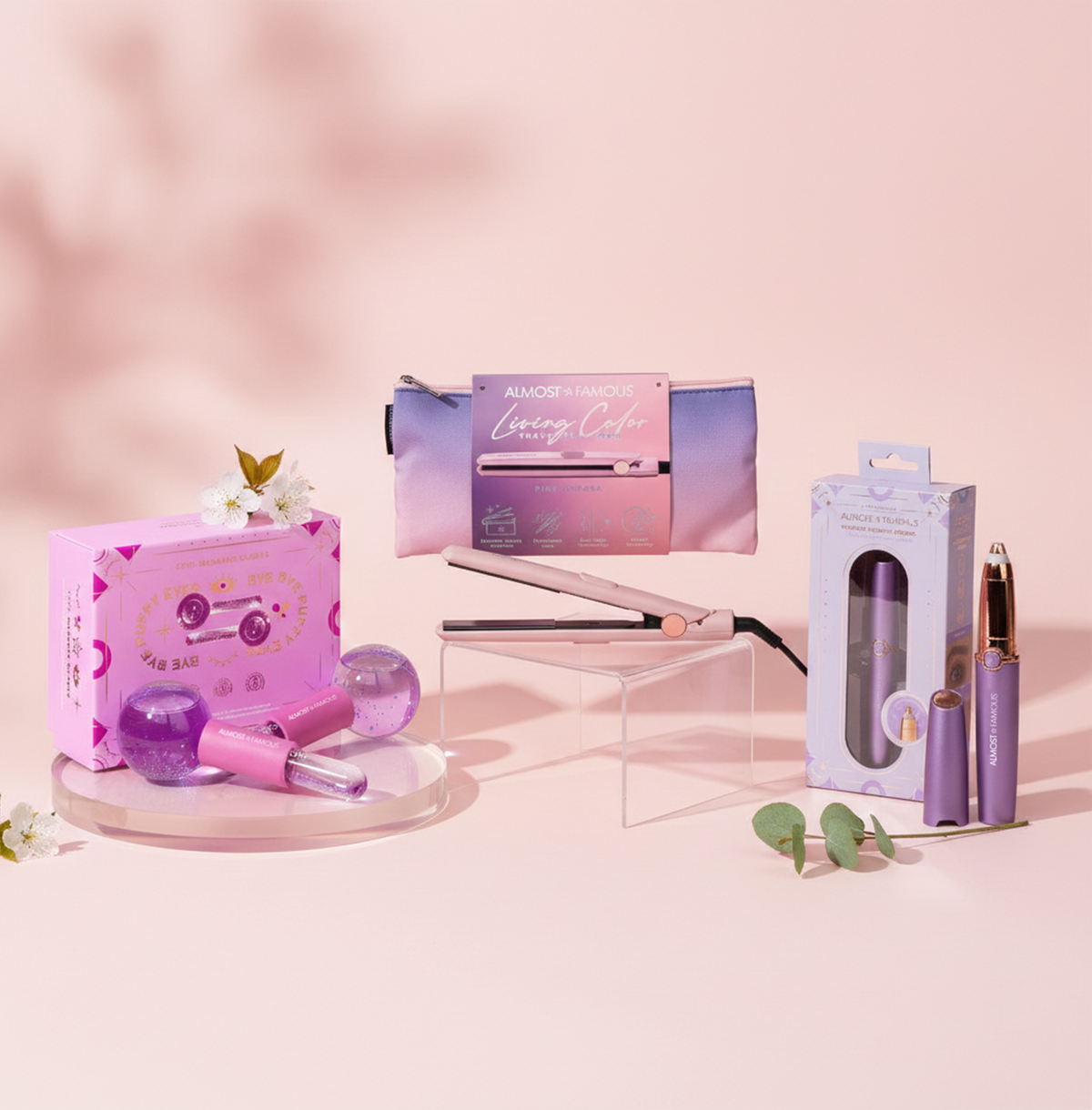 MIVORA Glow & Go™ – Coffret Beauté Voyage 3-en-1