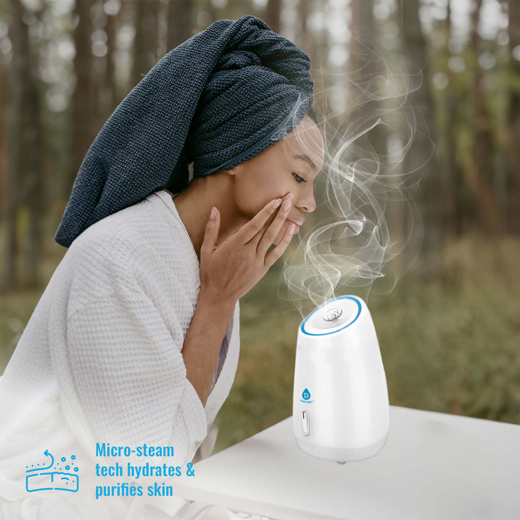 MIVORA LumiSpa™ – Sauna Facial & Thérapie LED 7-en-1